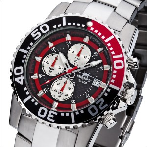 FIREFOX Chronograph ZION FFS17-102 schwarz/rot