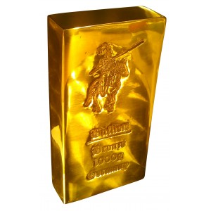 1 kg Bronzebarren fein Bronze barren 1000g Bullion