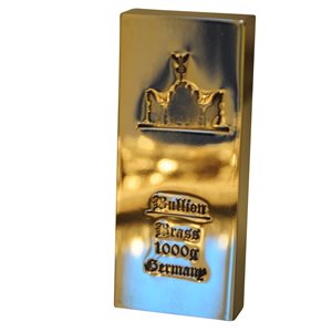 1 kg Messingbarren fein Brass barren 1000g Bullion