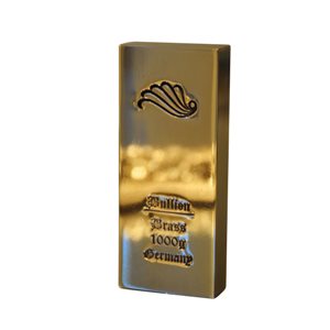 1 kg Messingbarren fein Brass barren 1000g Bullion